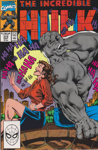 THE INCREDIBLE HULK #373 COMIC BOOK ~ Marvel Comics