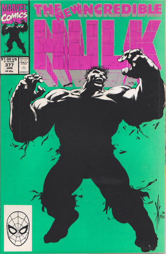 THE INCREDIBLE HULK #377 COMIC BOOK ~ Marvel Comics