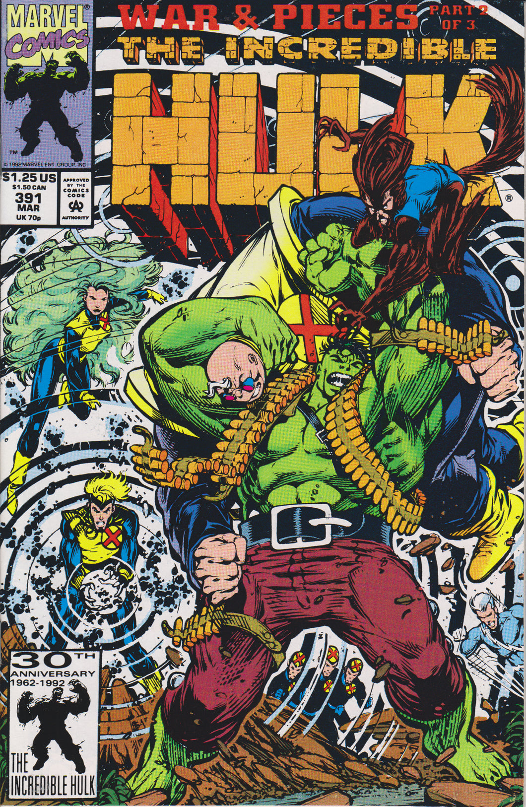 THE INCREDIBLE HULK #391 COMIC BOOK ~ Marvel Comics
