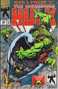 THE INCREDIBLE HULK #392 COMIC BOOK ~ Marvel Comics