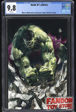 Load image into Gallery viewer, HULK #1 (MARCO MASTRAZZO EXCLUSIVE VIRGIN VARIANT)(2021) COMIC BOOK