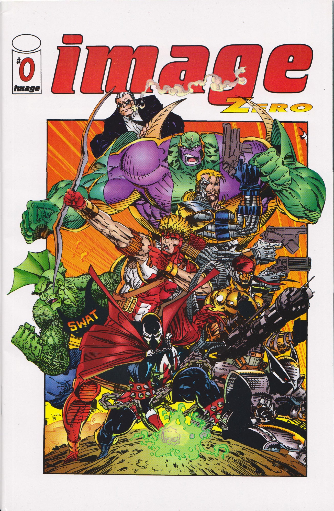 IMAGE COMICS #0 (LIEFELD/JIM LEE/TODD MCFARLANE) COMIC BOOK ~ Image Comics