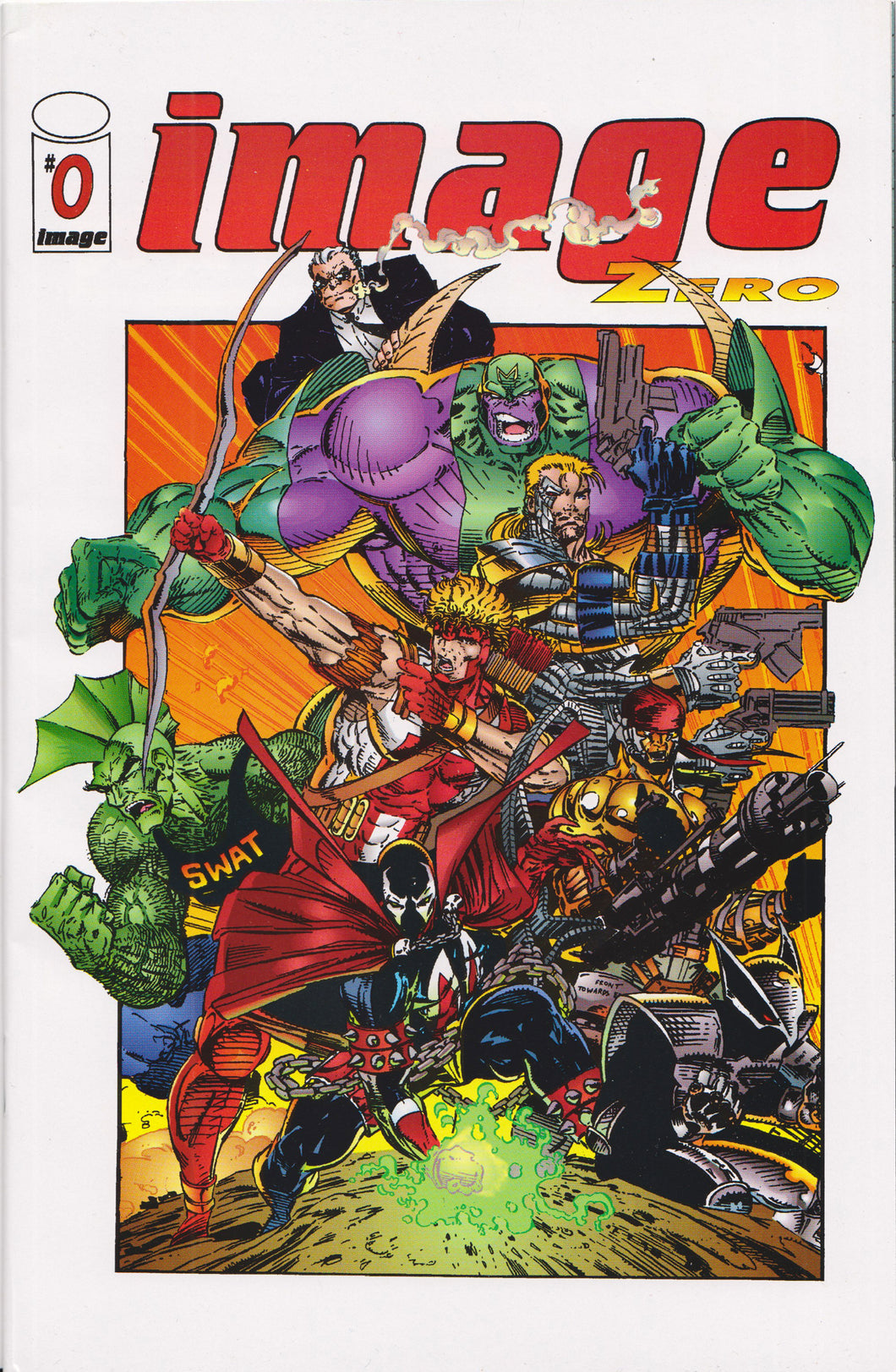 IMAGE COMICS #0 (LIEFELD/JIM LEE/TODD MCFARLANE) COMIC BOOK ~ Image Comics