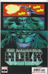 THE IMMORTAL HULK #1 (5TH PRINT) COMIC BOOK ~ Marvel Comics