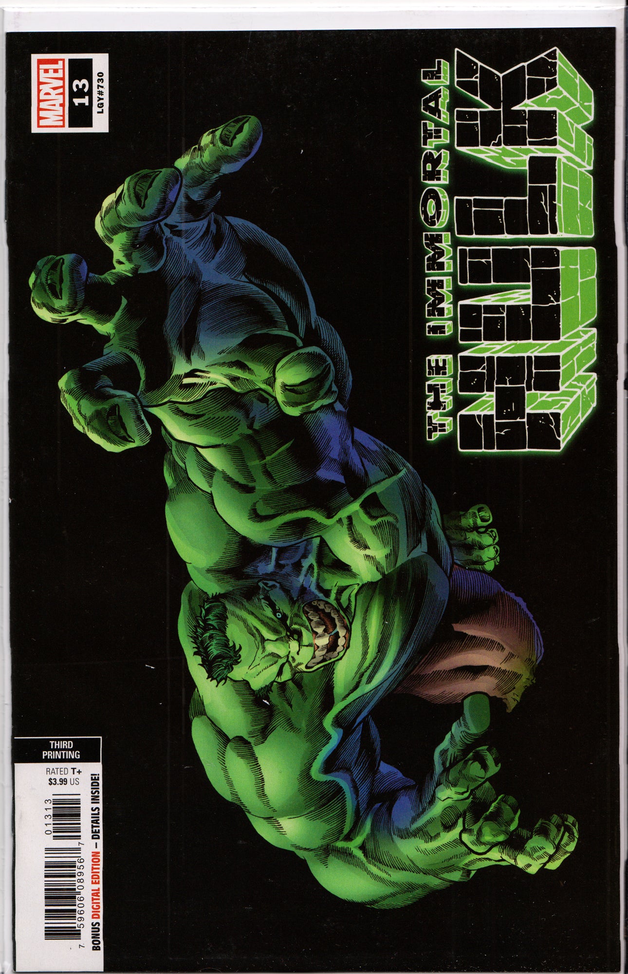 THE IMMORTAL HULK #13 (3RD PRINT) COMIC BOOK ~ Marvel Comics