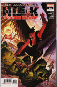 THE IMMORTAL HULK #20 (ALEX ROSS VARIANT) COMIC BOOK ~ Marvel Comics