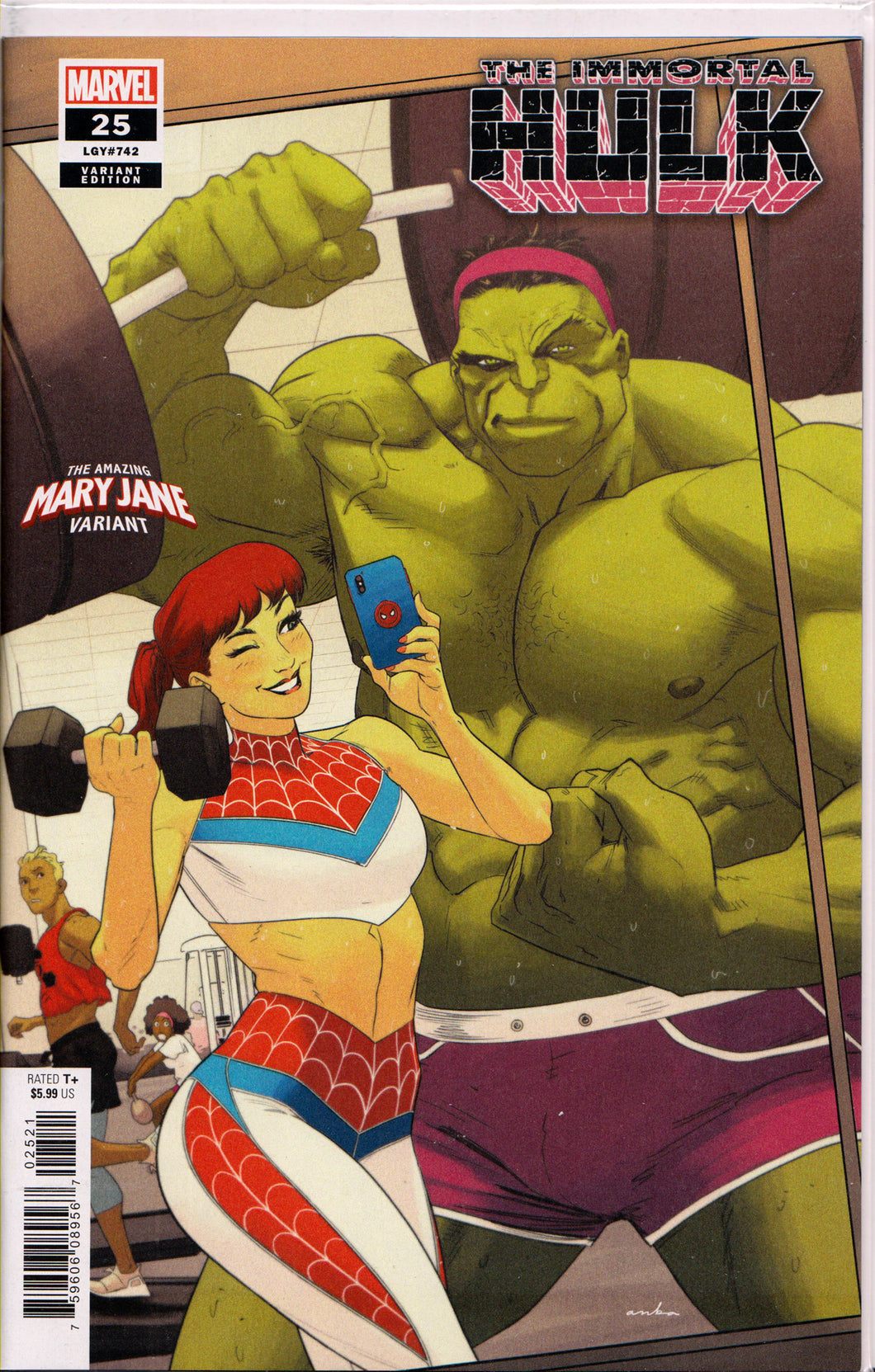 THE IMMORTAL HULK #25 (MARY JANE VARIANT) COMIC BOOK ~ Marvel Comics