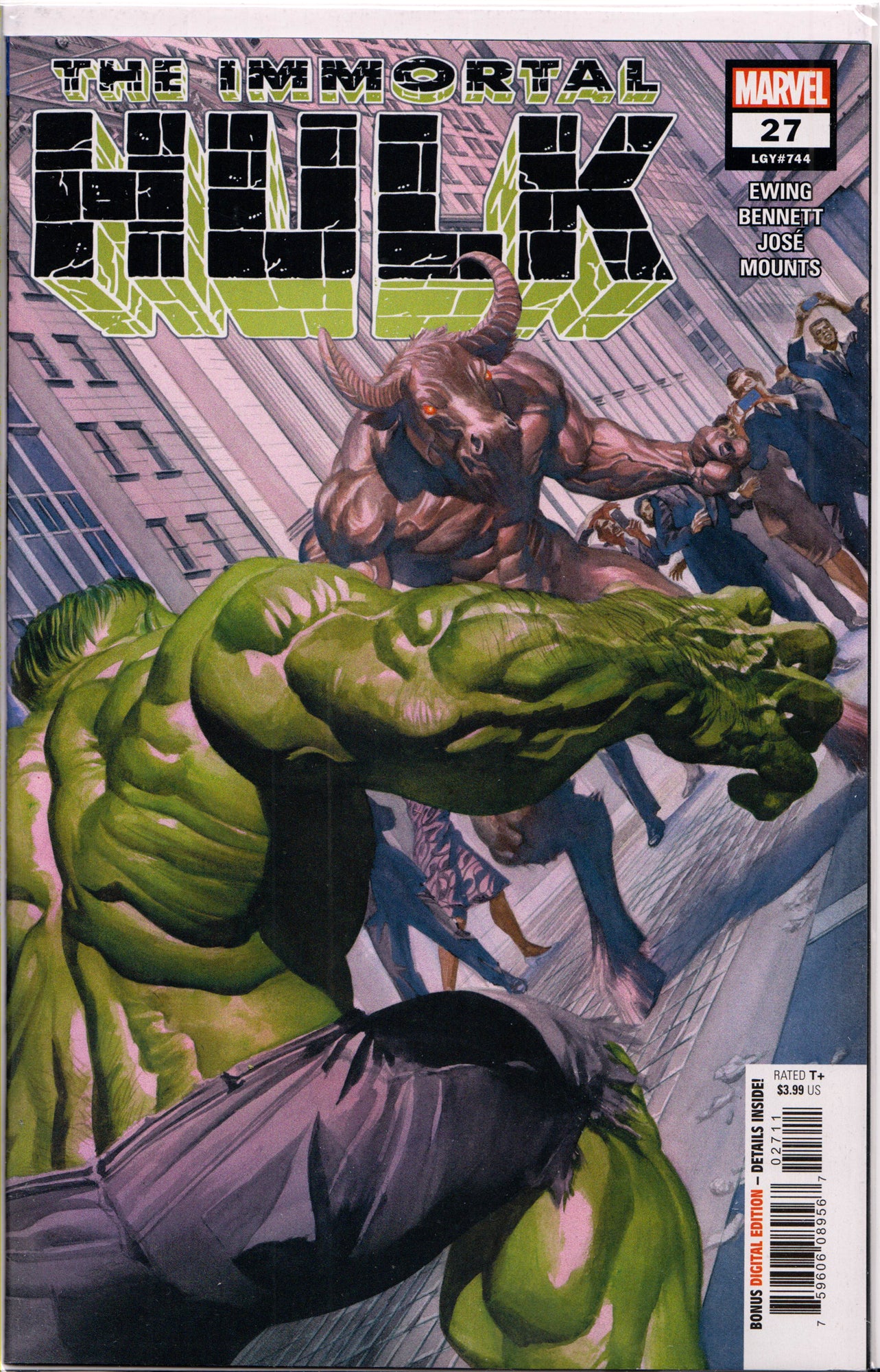 THE IMMORTAL HULK #27 (1ST PRINT) COMIC BOOK ~ Marvel Comics