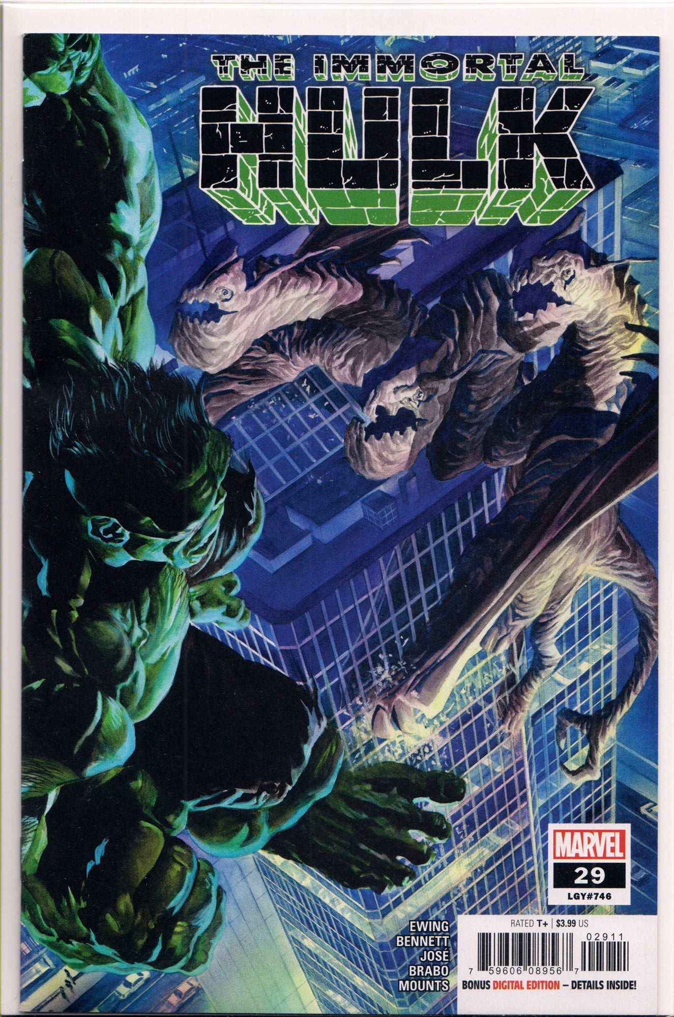 THE IMMORTAL HULK #29 (1ST PRINT) COMIC BOOK ~ Marvel Comics