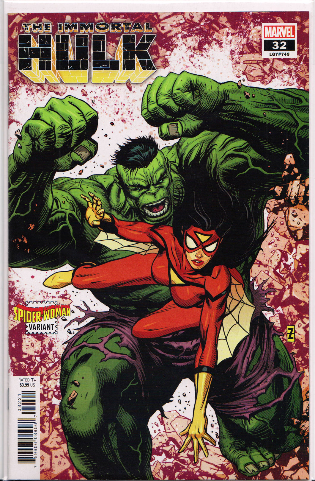 THE IMMORTAL HULK #32 (PATRICK ZIRCHER VARIANT) COMIC BOOK ~ Marvel Comics