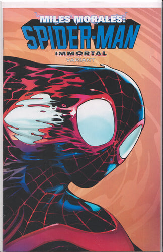 MILES MORALES: SPIDER-MAN #10 (IMMORTAL VARIANT) COMIC BOOK ~ Marvel Comics