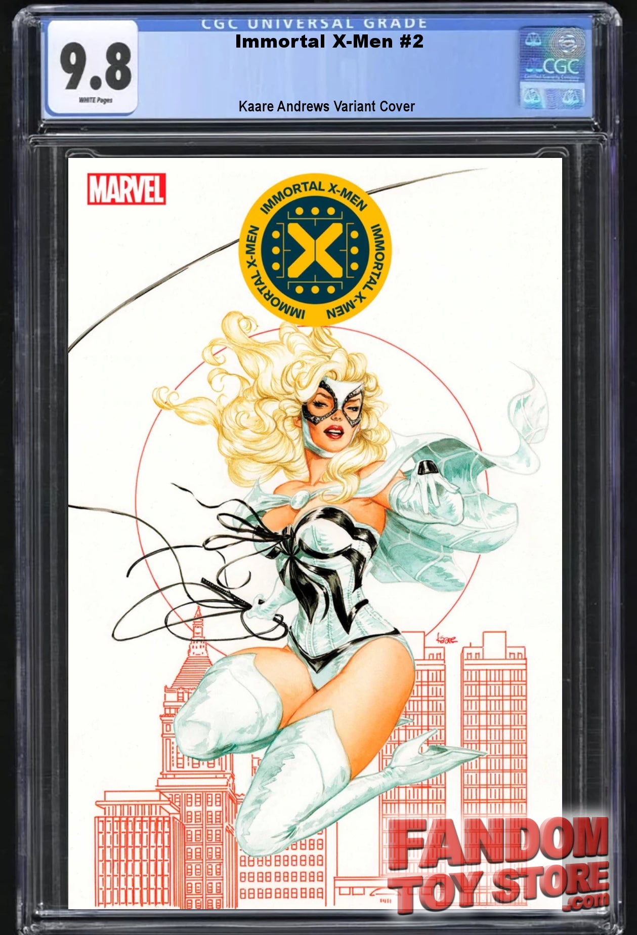 IMMORTAL X-MEN #2 (KAARE ANDREWS VARIANT)(2022) ~ CGC Graded 9.8