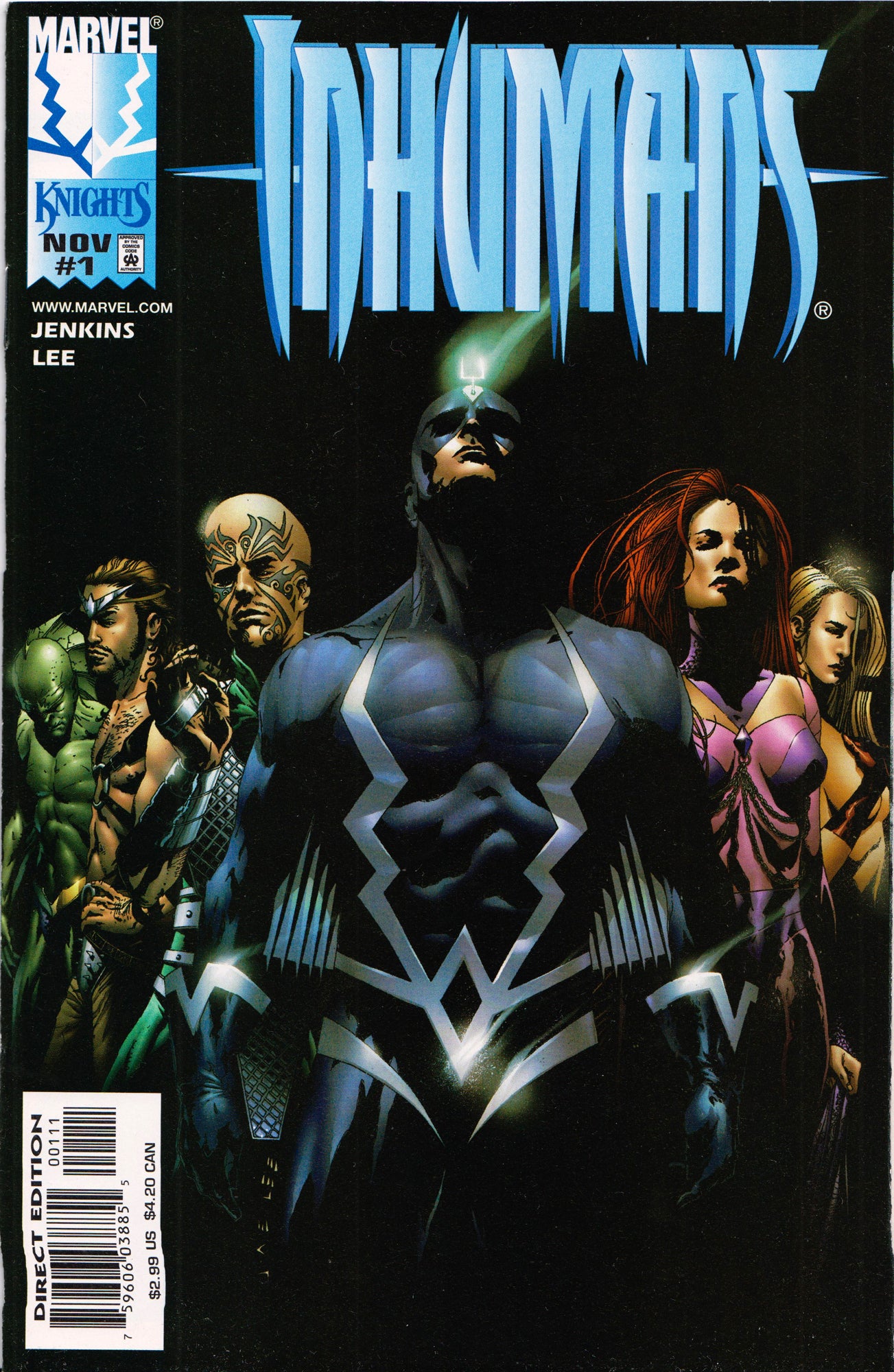 INHUMANS #1 (MARVEL KNIGHTS)(JAE LEE ART) COMIC BOOK ~ Marvel Comics