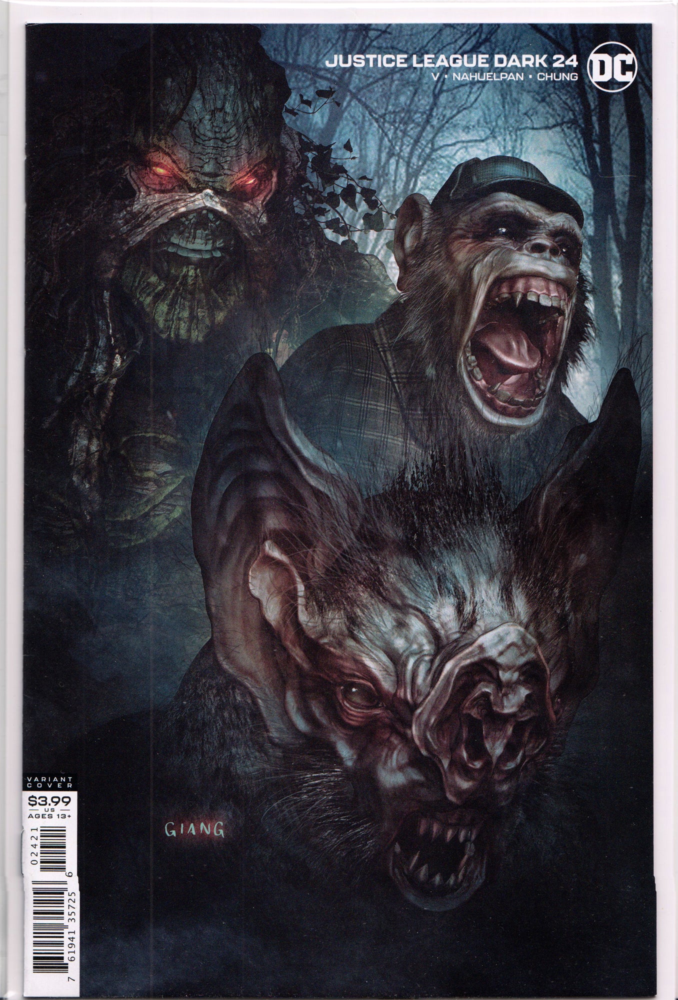 JUSTICE LEAGUE DARK #24 (JOHN GIANG VARIANT)(2020) COMIC BOOK ~ DC Comics