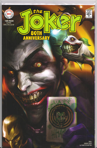 THE JOKER 80TH ANNIVERSARY SPECIAL (Francesco Mattina Variant) COMIC BOOK ~ DC