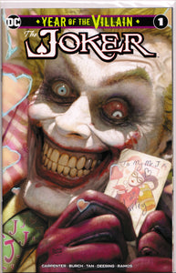 THE JOKER: YEAR OF THE VILLAIN #1 (RYAN BROWN EXCLUSIVE) COMIC BOOK ~ DC Comics