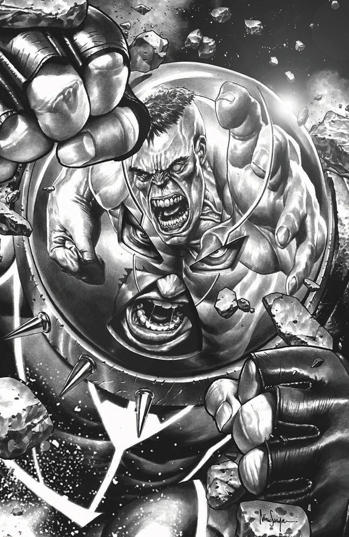 JUGGERNAUT #1 (MICO SUAYAN EXCLUSIVE B&W VARIANT) COMIC BOOK ~ Marvel Comics