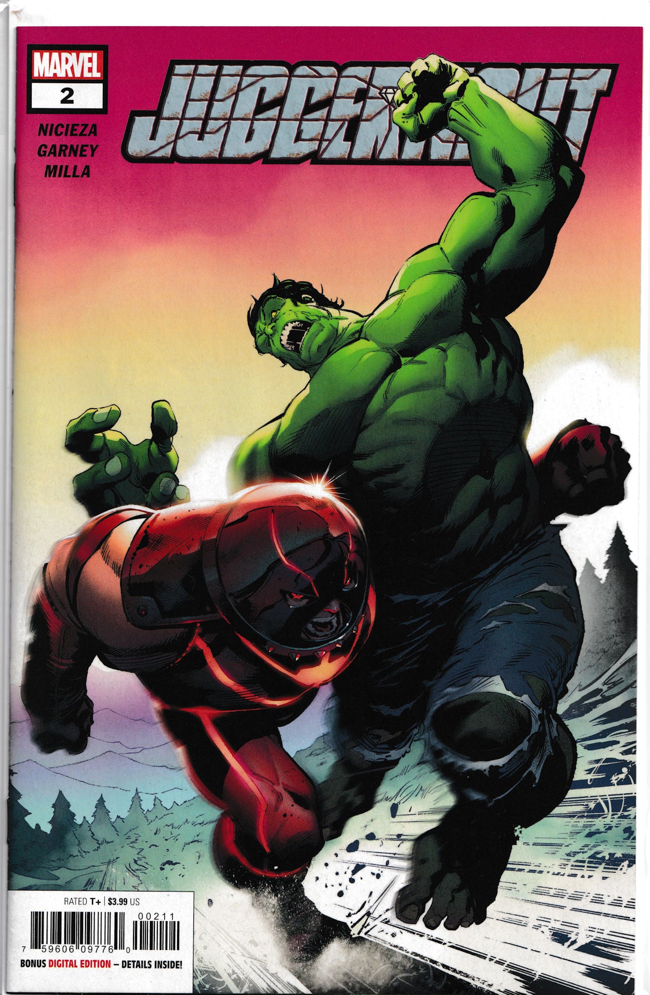 JUGGERNAUT #2 (HULK VARIANT)(2020) Comic Book ~ Marvel Comics