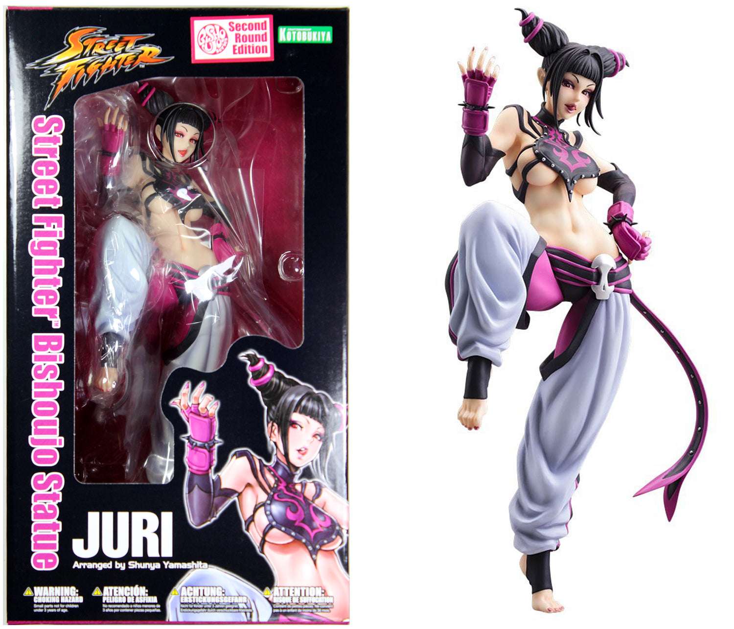 Street Fighter ~ JURI (2ND ROUND) BISHOUJO STATUE ~ Kotobukiya Koto Capcom