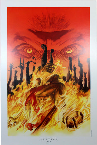 JUSTICE #3 ART PRINT by Alex Ross ~ 9