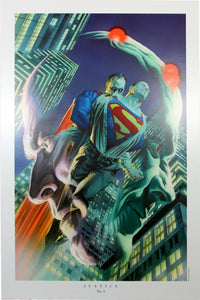 JUSTICE #4 ART PRINT by Alex Ross ~ 9" x 14" ~ DC Comics
