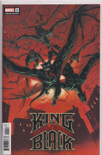 KING IN BLACK #1 (DARKNESS REIGNS VARIANT)(VENOM X-OVER) Comic Book ~ Marvel