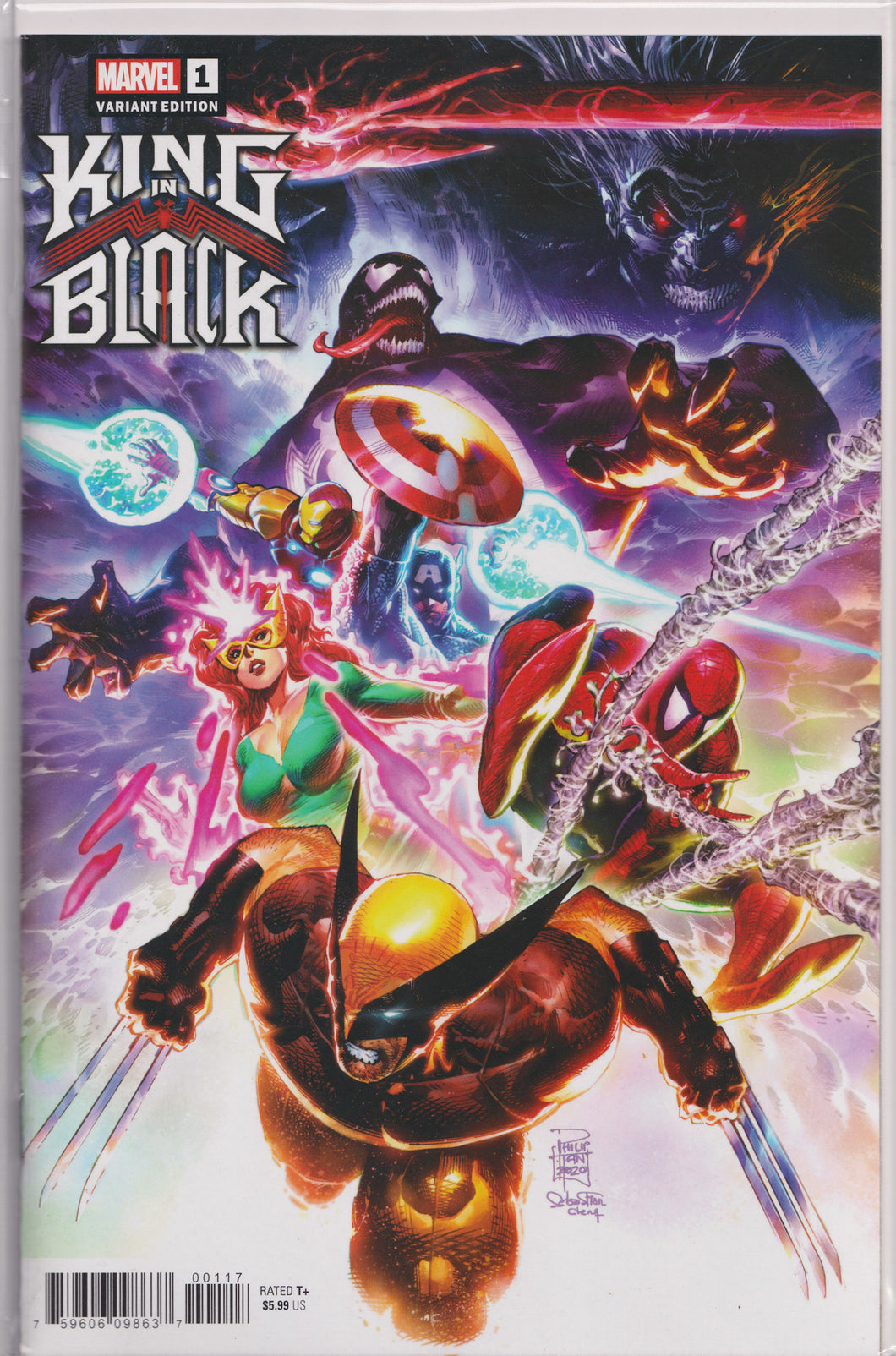 KING IN BLACK #1 (PHILIP TAN VARIANT)(VENOM X-OVER) Comic Book ~ Marvel Comics