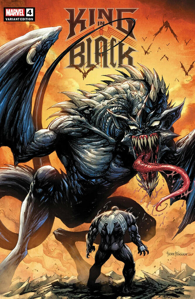 KING IN BLACK #4 (TYLER KIRKHAM EXCLUSIVE TRADE VARIANT) Comic ~ Marvel Comics