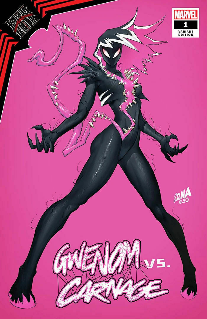 KING IN BLACK: GWENOM vs. CARNAGE #1 (DAVID NAKAYAMA EXCLUSIVE VARIANT) COMIC