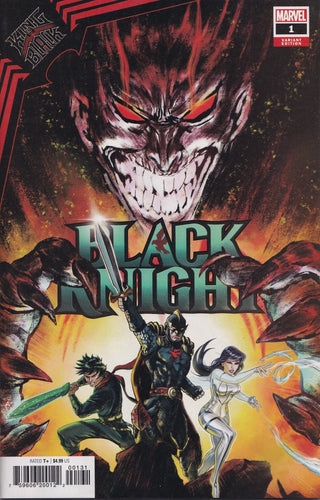 KING IN BLACK: BLACK KNIGHT #1 (SU VARIANT)(VENOM X-OVER) Comic ~ Marvel