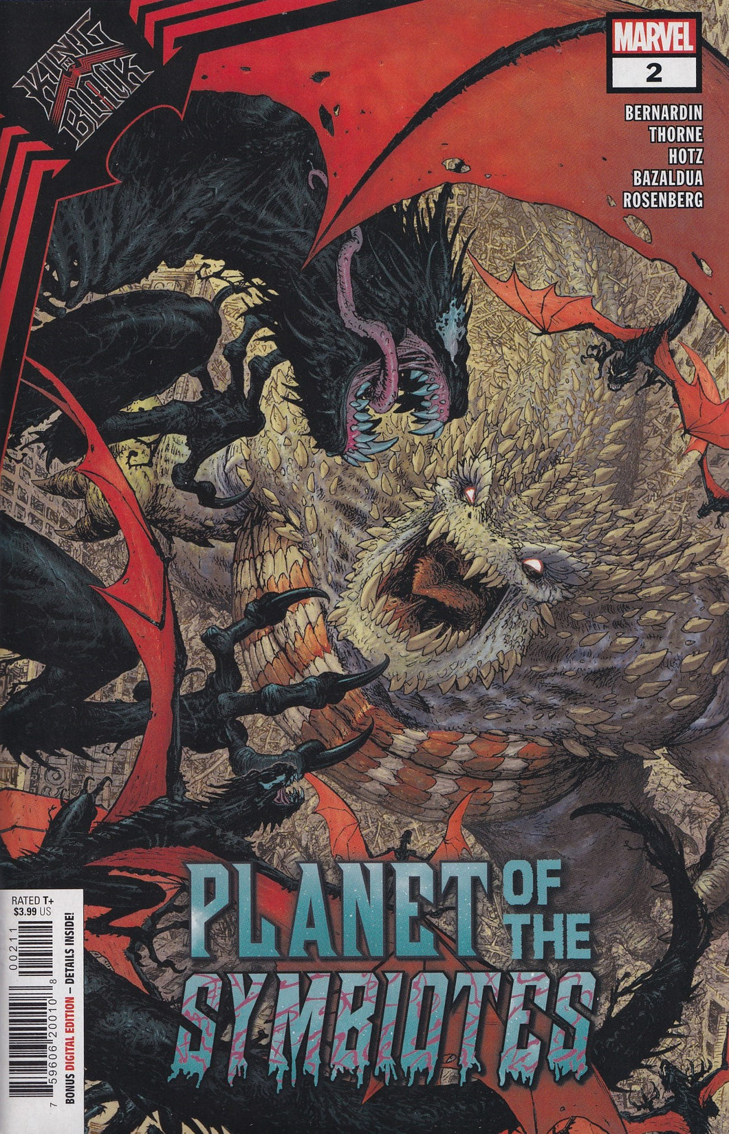 KING IN BLACK: PLANET OF THE SYMBIOTES #2 (MAIN COVER VARIANT) COMIC ~ Marvel