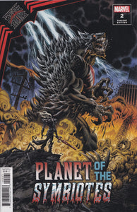 KING IN BLACK: PLANET OF THE SYMBIOTES #2 (HOTZ VARIANT) COMIC BOOK ~ Marvel