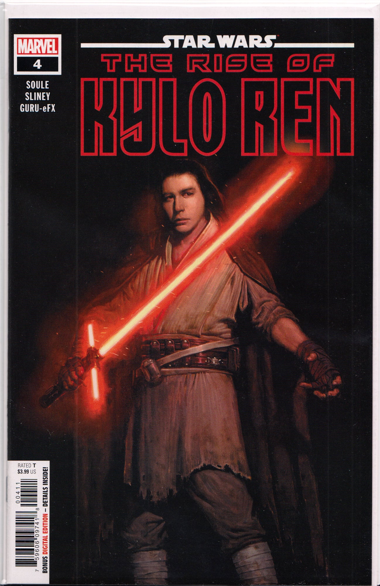 STAR WARS: THE RISE OF KYLO REN #4 (1ST PRINT VARIANT) COMIC BOOK ~ Marvel Comics