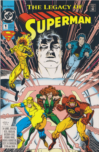 LEGACY OF SUPERMAN #1 COMIC BOOK ~ DC Comics