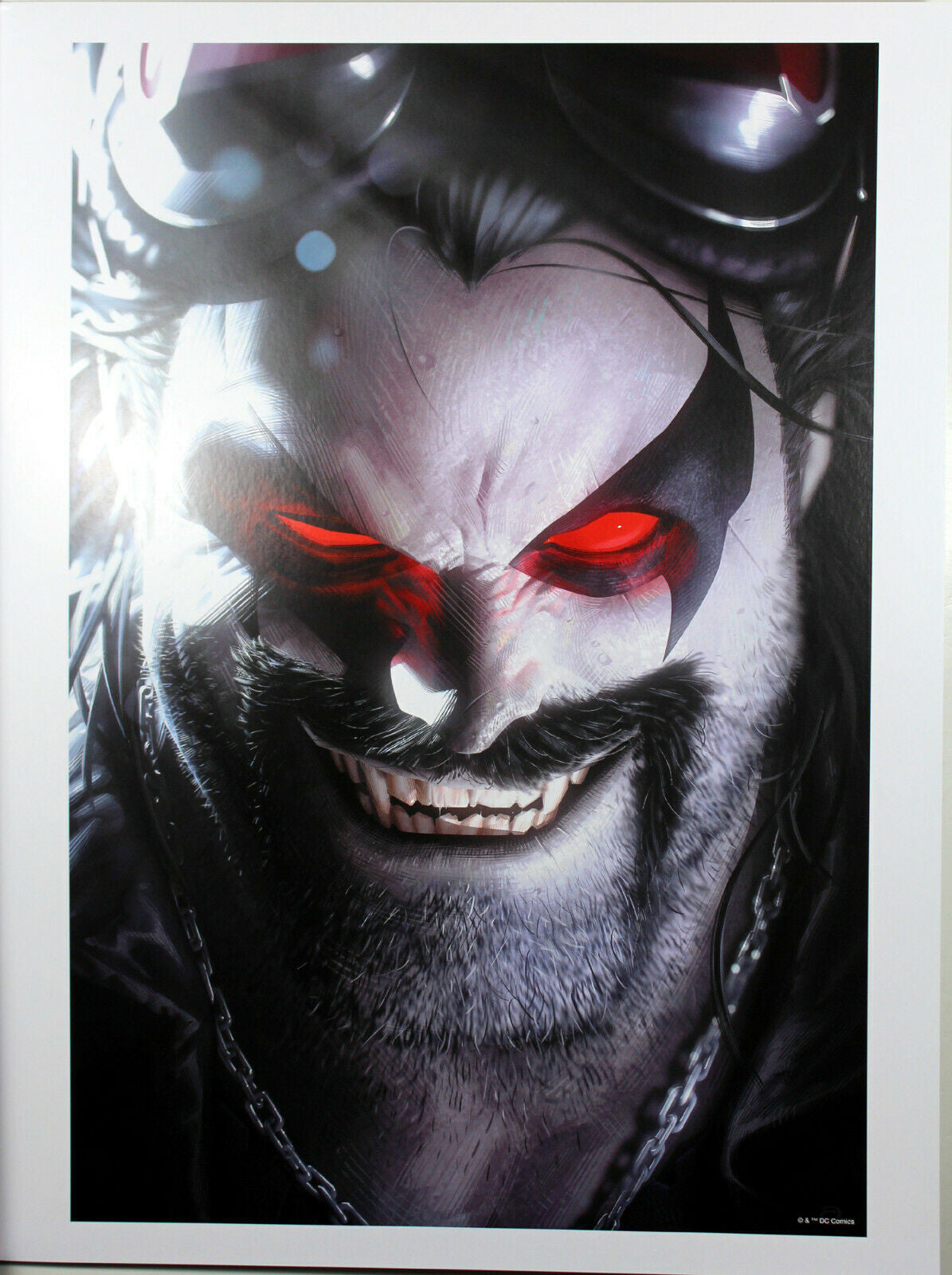 LOBO ART PRINT by Alex Garner ~ 12" x 16" ~ DC Year of the Villain