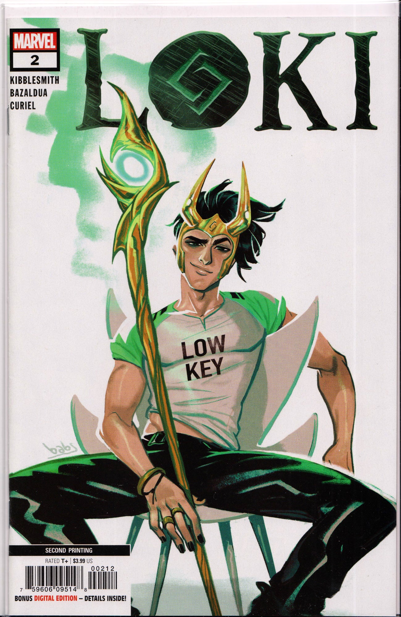 LOKI #2 (2ND PRINT BABS TARR VARIANT) COMIC BOOK ~ Marvel Comics