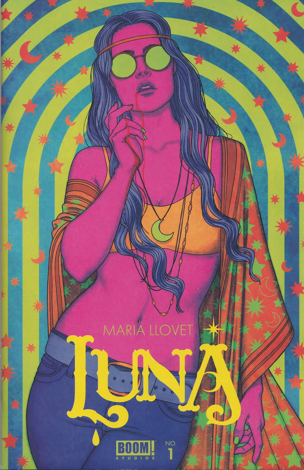 LUNA #1 (JENNY FRISON VARIANT)(MARIA LLOVET) COMIC BOOK ~ BOOM! Studios