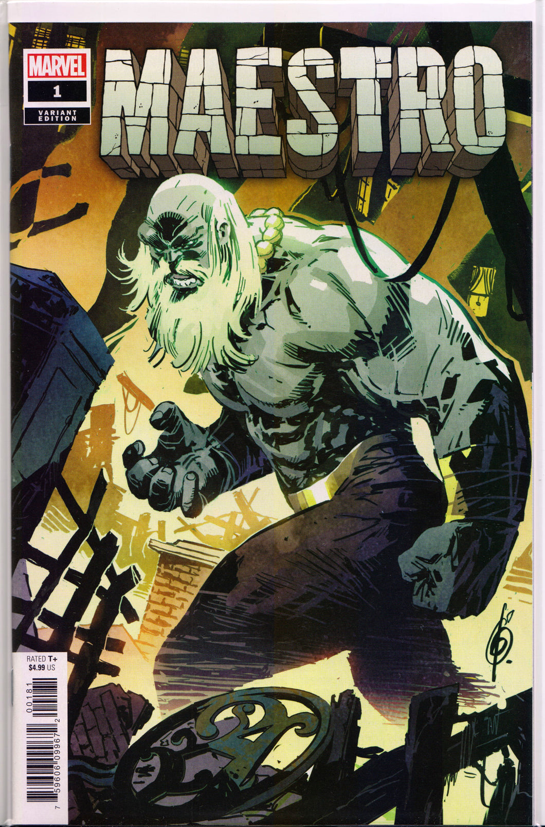MAESTRO #1 (RON GARNEY VARIANT) Comic Book ~ Marvel Comics Hulk