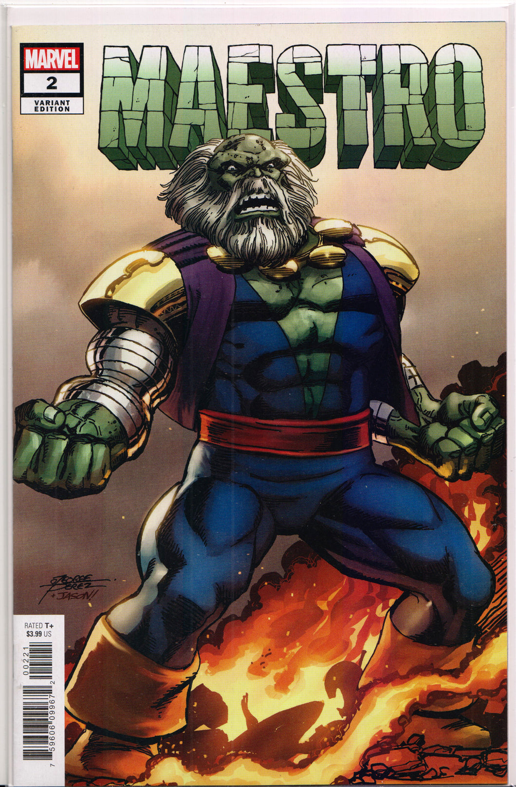 MAESTRO #2 (1ST PRINT)(PEREZ VARIANT) Comic Book ~ Marvel Comics Hulk