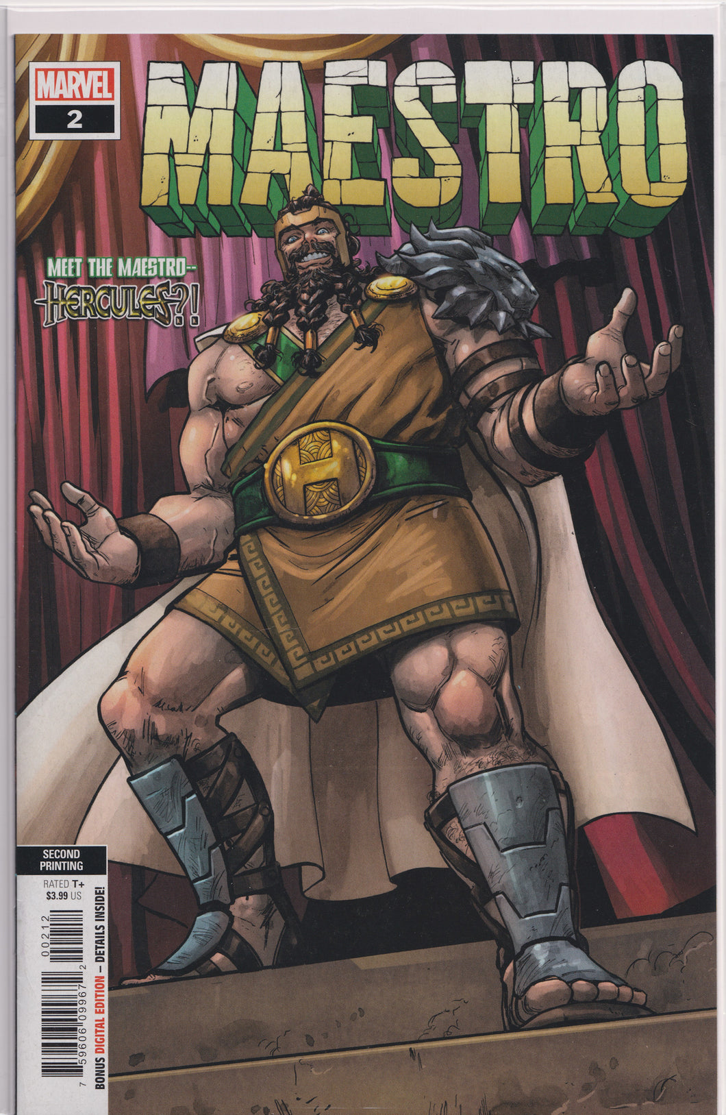 MAESTRO #2 (2ND PRINT)(PERALTA VARIANT) Comic Book ~ Marvel Comics Hulk