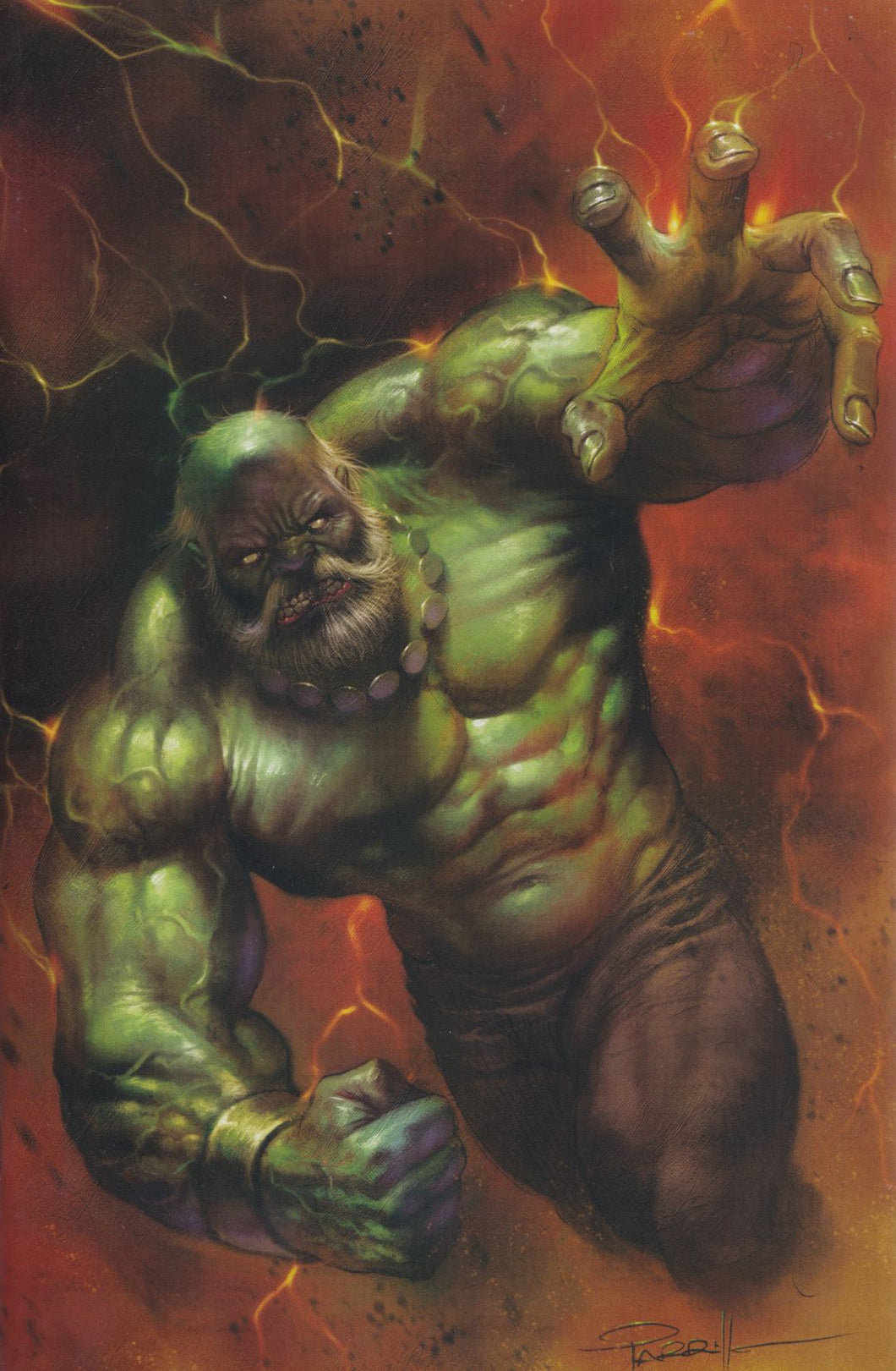 MAESTRO #1 (LUCIO PARRILLO EXCLUSIVE VIRGIN VARIANT) Comic Book ~ Marvel Hulk