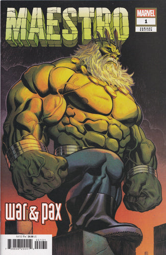 MAESTRO: WAR & PAX #1 (MCGUINNESS VARIANT) Comic Book ~ Marvel Comics Hulk