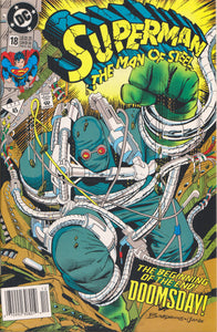 MAN OF STEEL #18 (1ST APPEARANCE DOOMSDAY) COMIC BOOK ~ DC Comics
