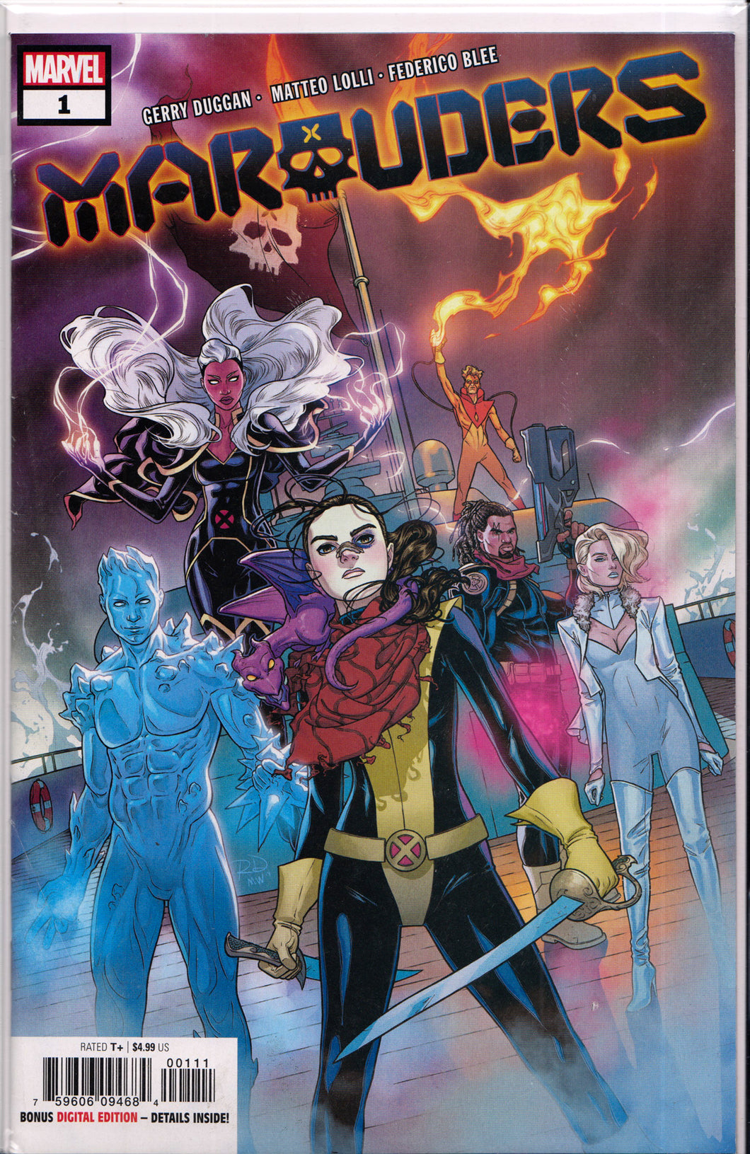 MARAUDERS #1 (1ST PRINT) COMIC BOOK ~ Marvel Comics