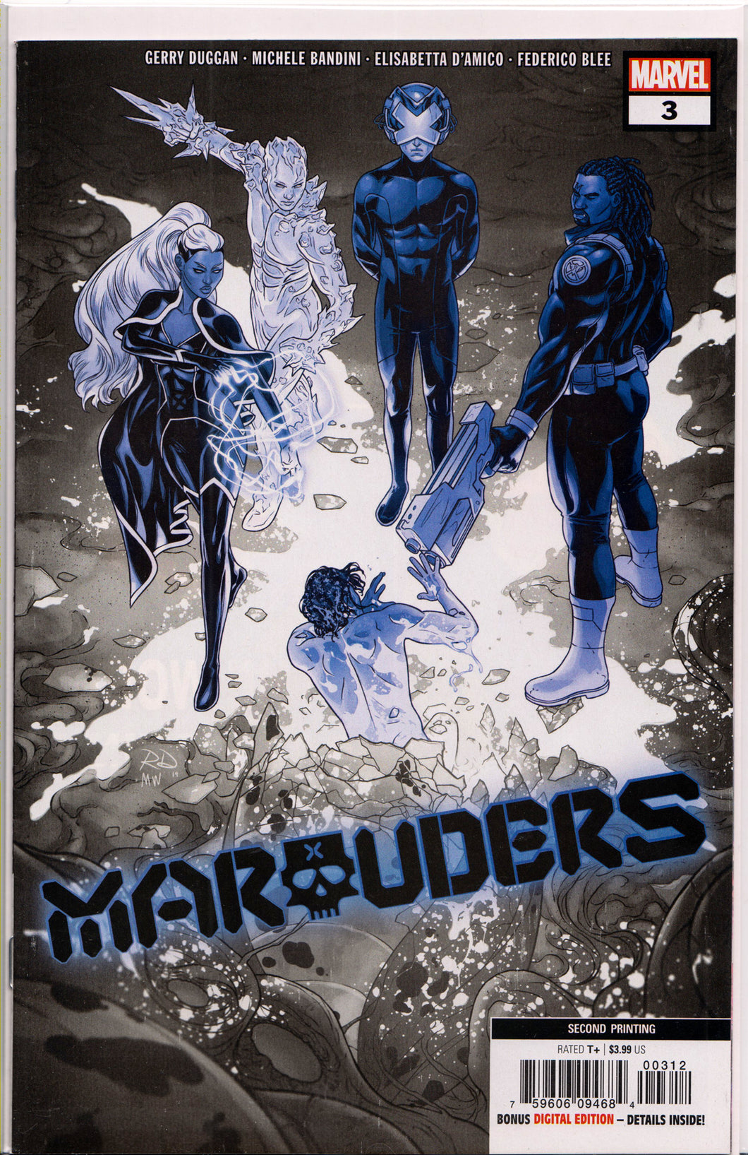 MARAUDERS #3 (2ND PRINT) COMIC BOOK ~ Marvel Comics