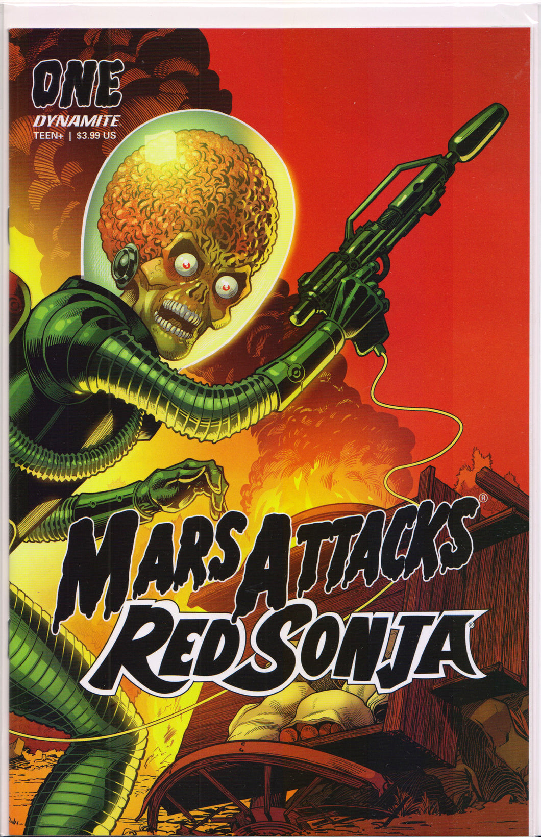 MARS ATTACKS RED SONJA #1 (KITSON VARIANT) COMIC BOOK ~ Dynamite Entertainment