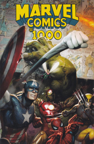 MARVEL COMICS #1000 (RYAN BROWN EXCLUSIVE VARIANT) Comic Book ~ Marvel Comics