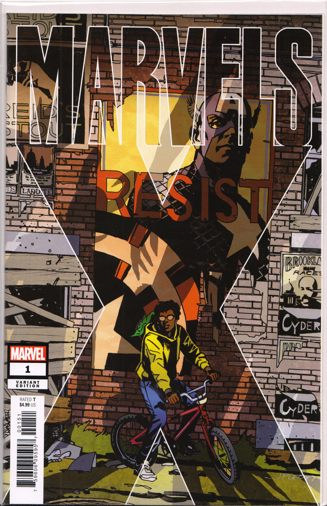 MARVELS X #1 (PARTY VARIANT) COMIC BOOK ~ Marvel Comics
