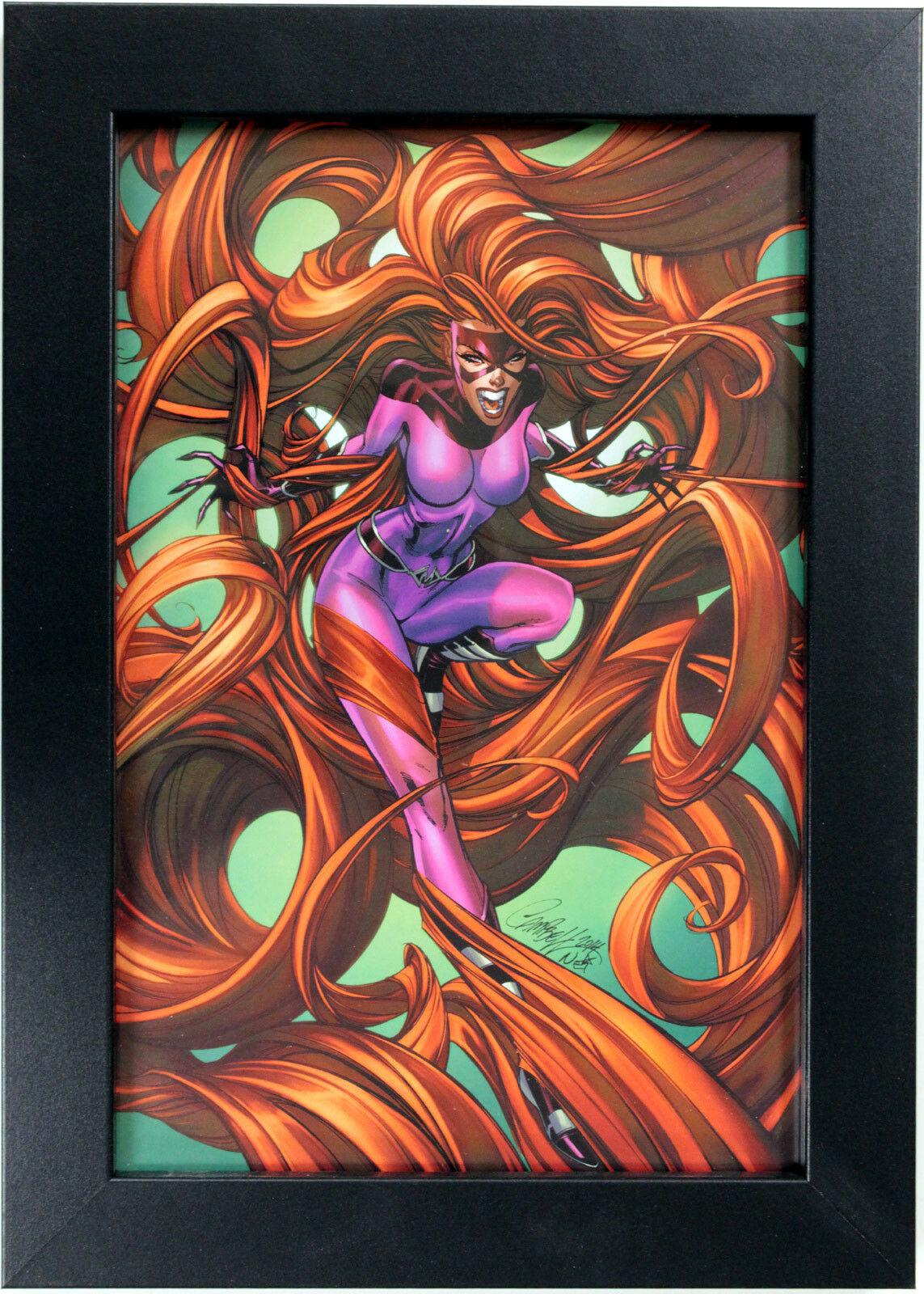 MEDUSA (INHUMANS) by J. Scott Campbell ~ FRAMED ART ~ (Print/Poster)