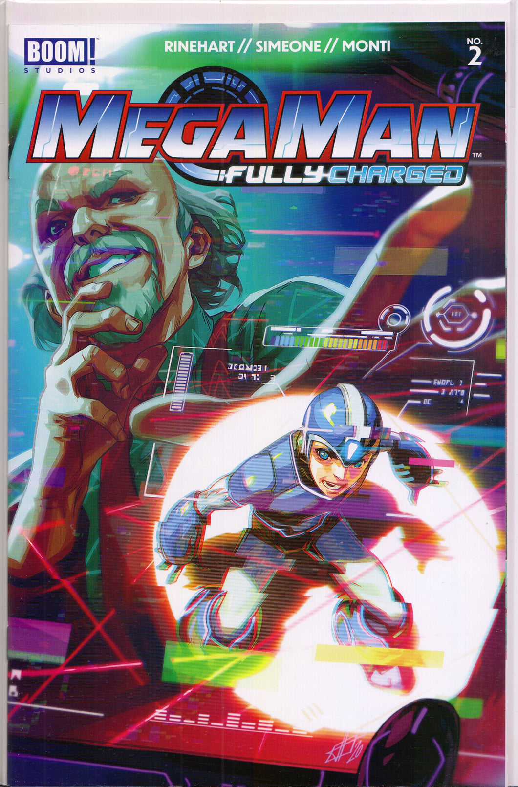MEGA MAN #2 (MAIN COVER VARIANT) COMIC BOOK ~ Boom! Studios
